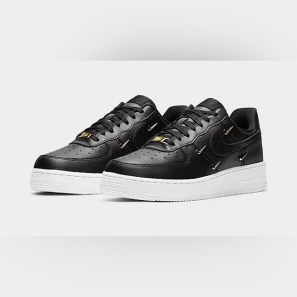 COPY - Nike Air Force 1 07 LX Sisterhood Black Metallic Gold  - Women’s 7 - CT1… - Picture 11 of 13